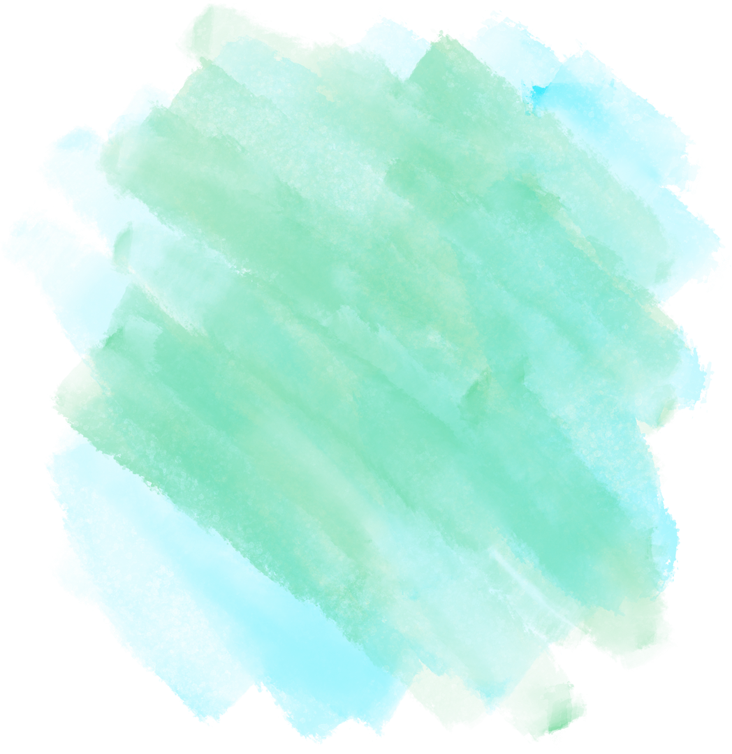 blue green watercolor paint background