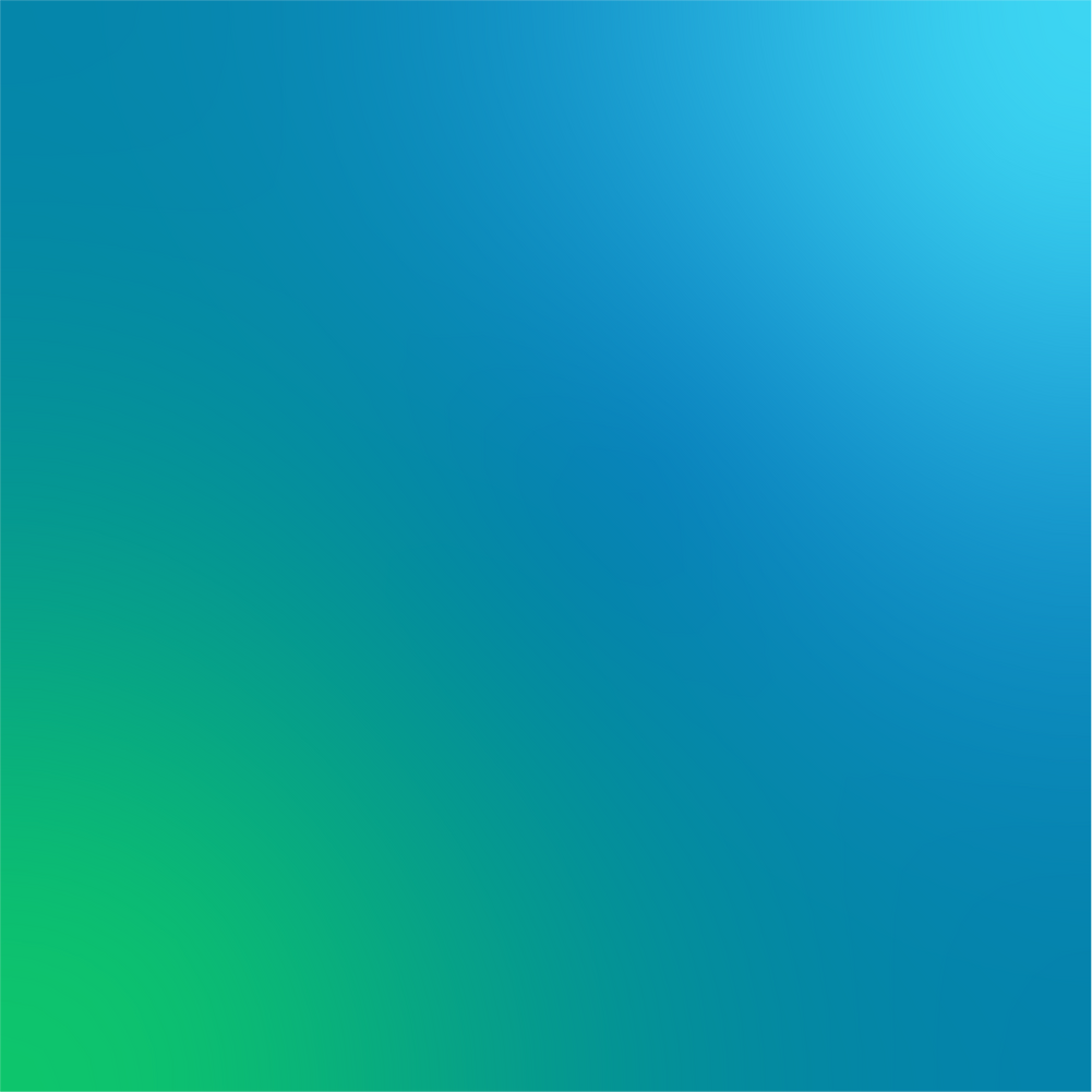 Gradient Green and Blue Blurry Background